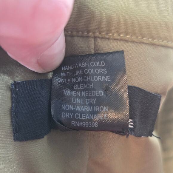 Eric Signature Olive Embellished Cropped Jacket lined Sz Medium - Picture 8 of 9